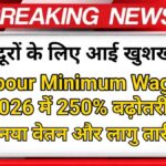 Labour Minimum Wages 2026